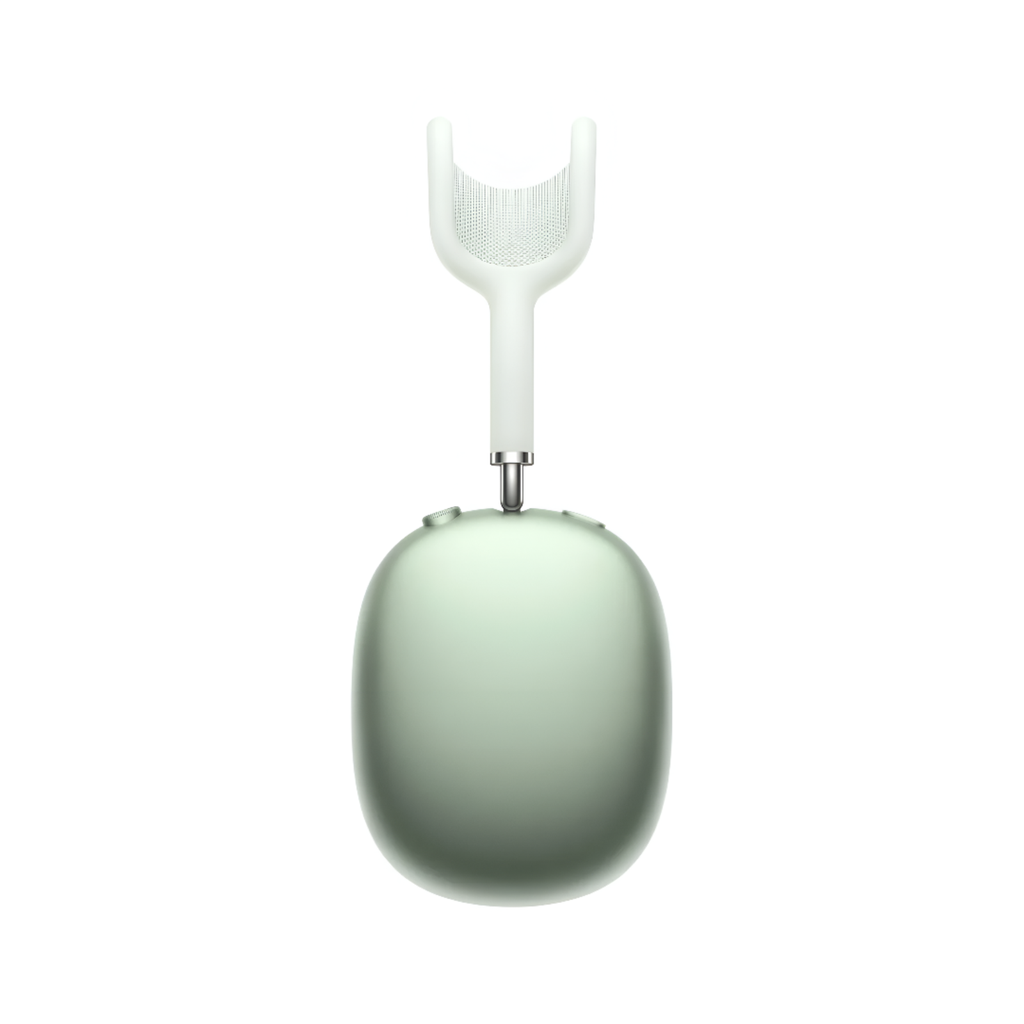 Apple Airpods Max, Green with Light Green Headband.