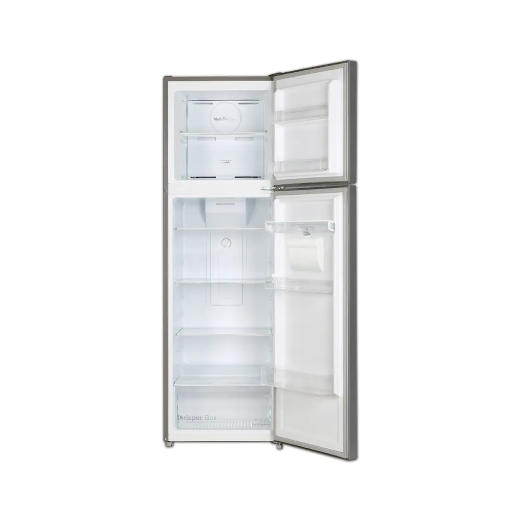 Aiwa Nevera Refrigeradora Top Mount, 9 CuFt, Dispensador de Agua, Acero Inoxidable.