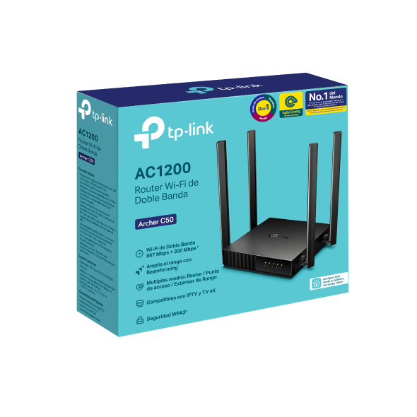 Router Tp-Link ArcherC50 – AC1200