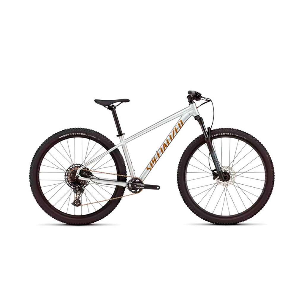 Bicicleta Cross Country SPZ Rockhopper Expert 2025 SILDST/BNTGLDMET