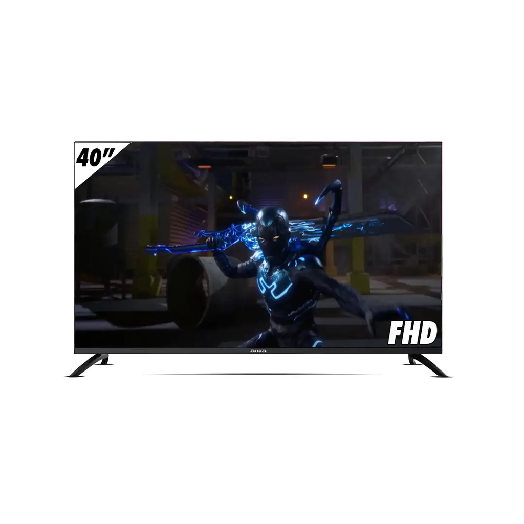 Aiwa 40", FHD Smart TV, Google TV.