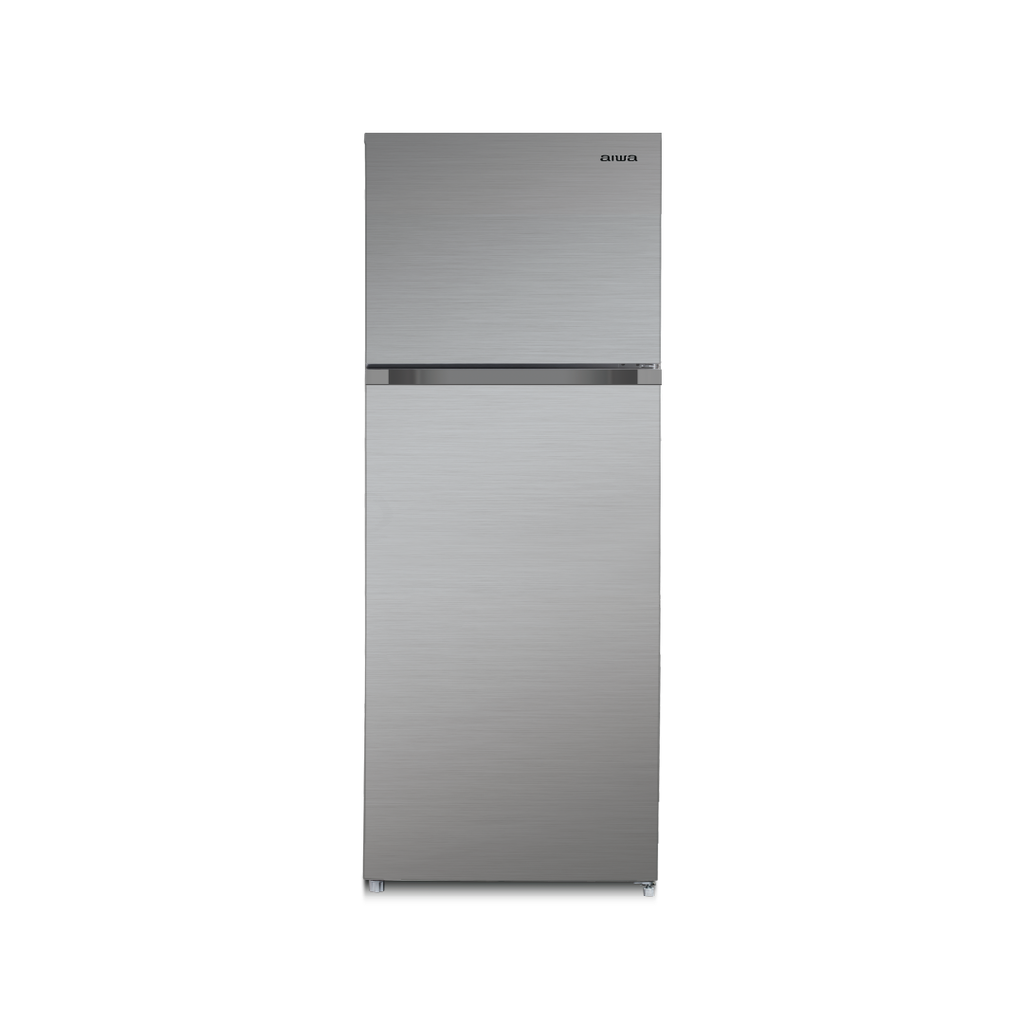 Aiwa Nevera Refrigeradora Top Mount, 16.5 CuFt, Acero Inoxidable.