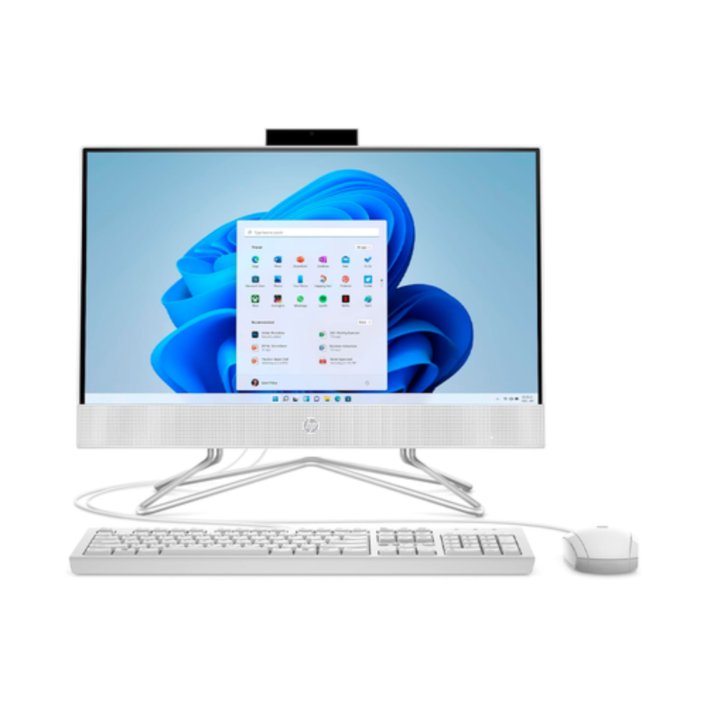 All in One HP 22-dd2000nh, 21.5", Intel Celeron J4025, 4GB, 256GB SSD, W11.