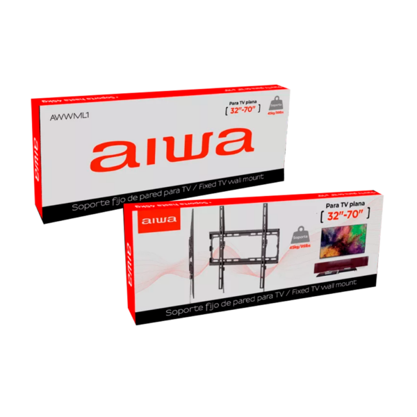 Base para Televisor Aiwa Soporte Fijo Pared 32/70 pulgadas