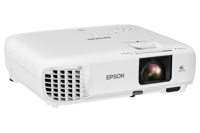Epson PowerLite W49, 3800 Lumens, WXGA (1280x800), 1,3 to 1.56:1.