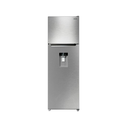 Aiwa Nevera Refrigeradora Top Mount (AWHRC26501), 9 CuFt, Dispensador de Agua, Acero Inoxidable.