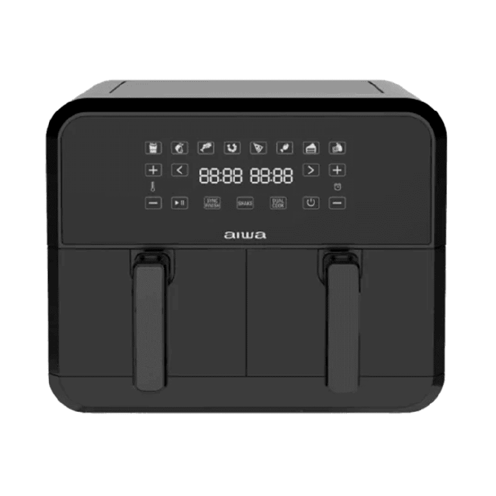 Aiwa Easy Life, Freidora sin aceite 8L, Doble Canasto.