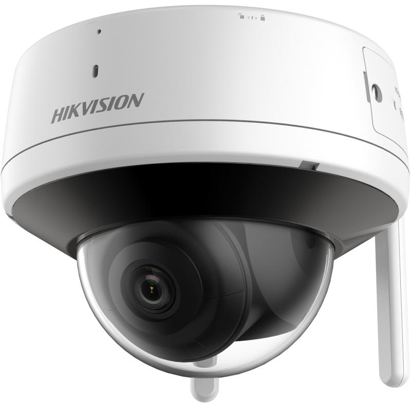 Camara de red domo fija con audio para exteriores de 2 MP (WiFi)