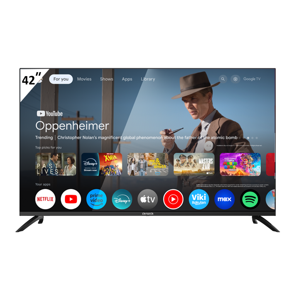 Aiwa 42" HD Smart TV, Full HD SFG - Google TV