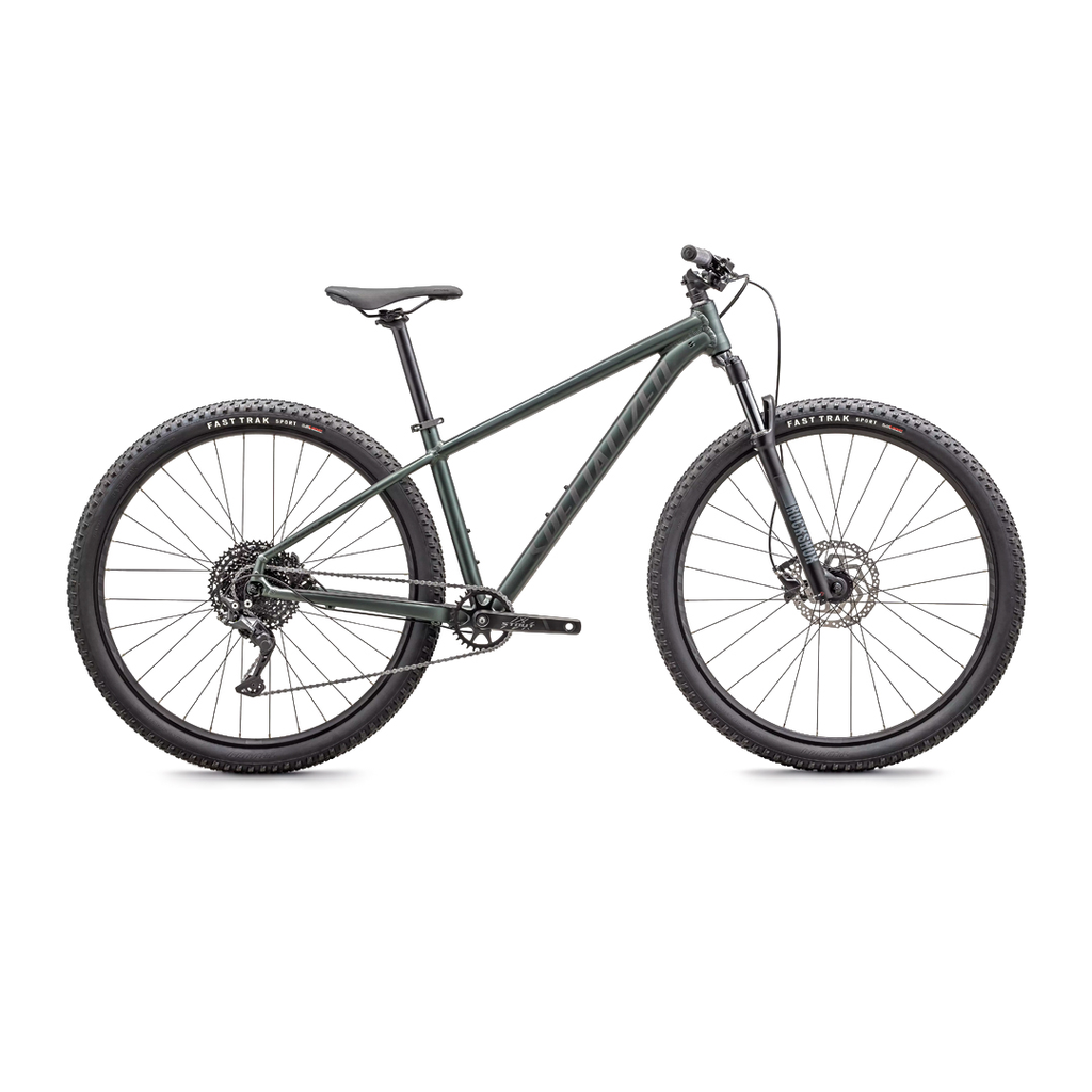 Bicicleta Cross Country SPZ Rockhopper Comp OAKGRNMET/SMK