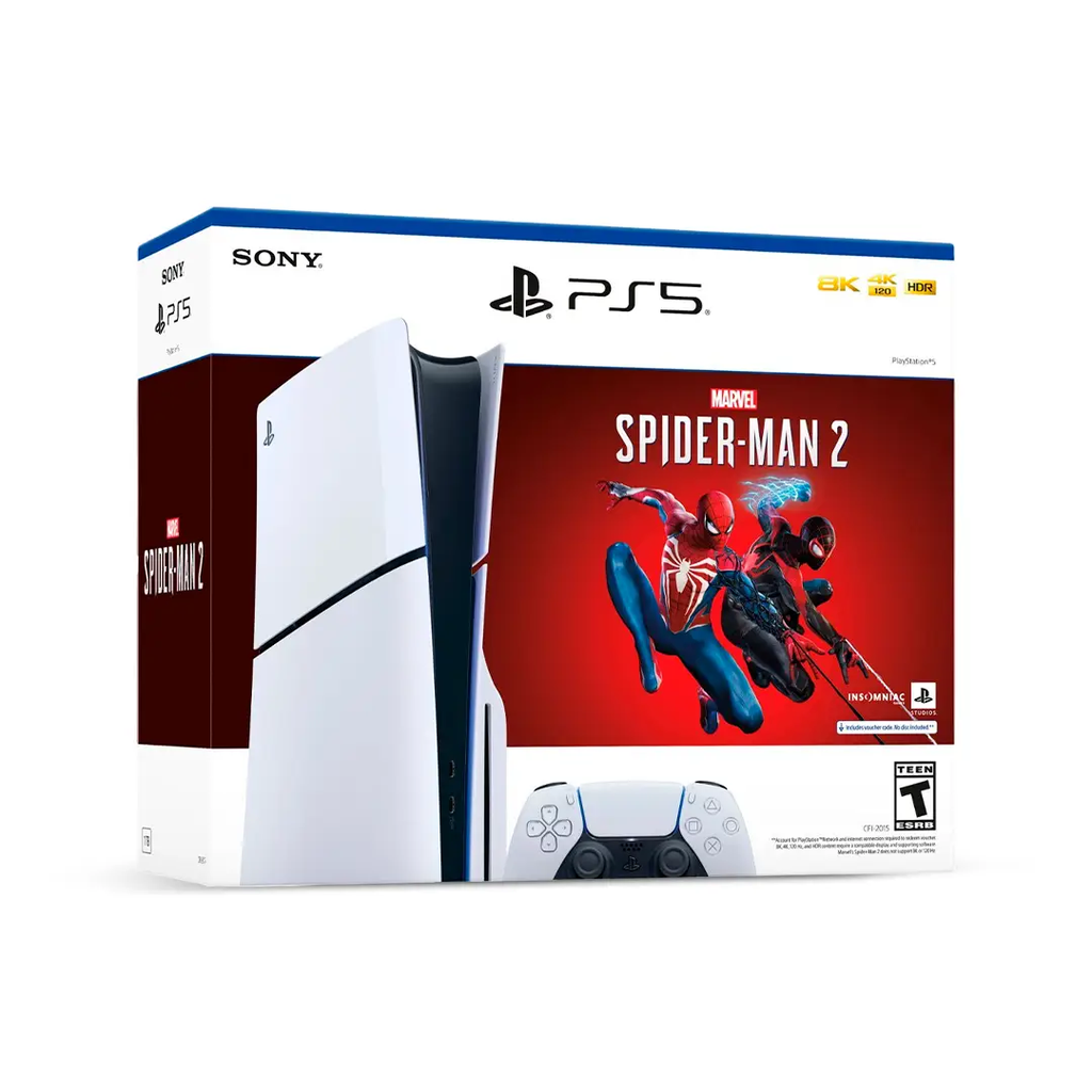 Playstation 5 SLIM Marvel Spider-Man 2 / Disc Drive / 1TB