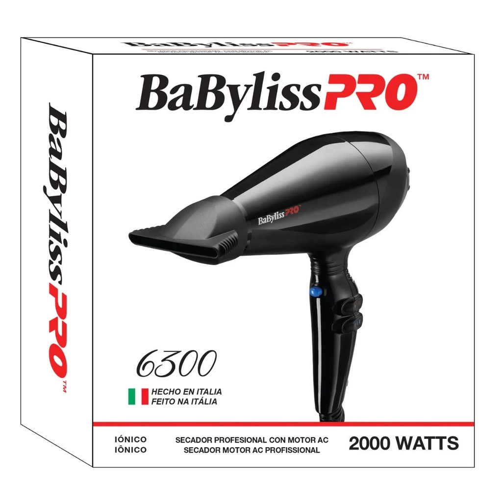 Secador profesional 2000 de watts