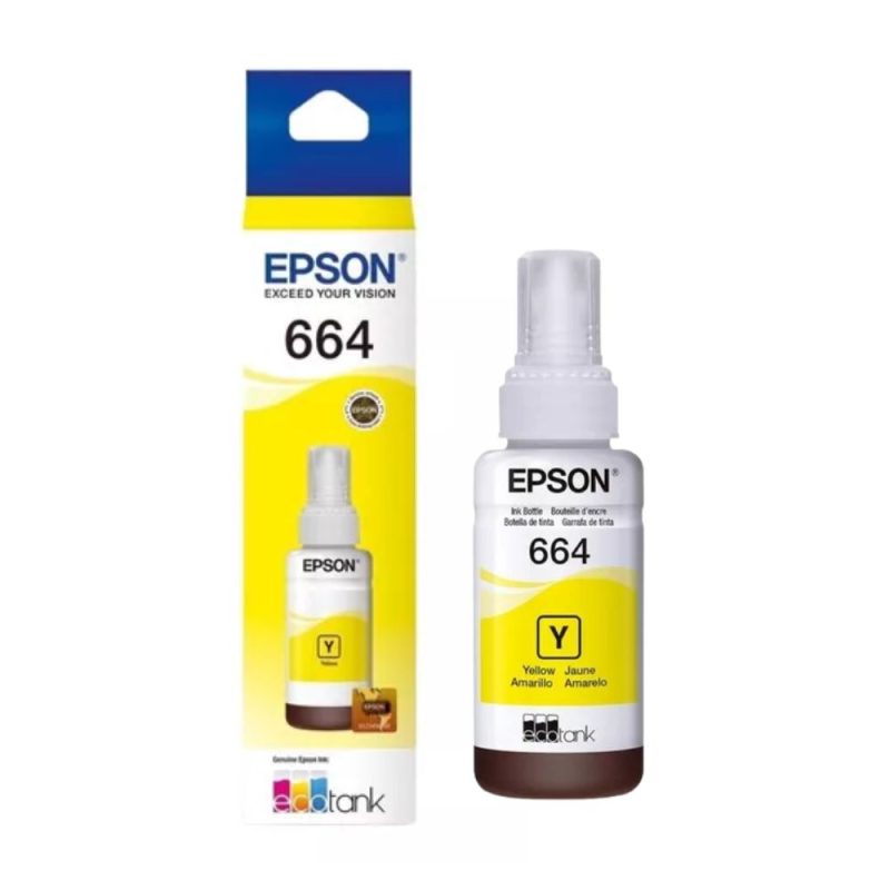 Botella EPSON T664 Amarillo L110-L210-L355-L555