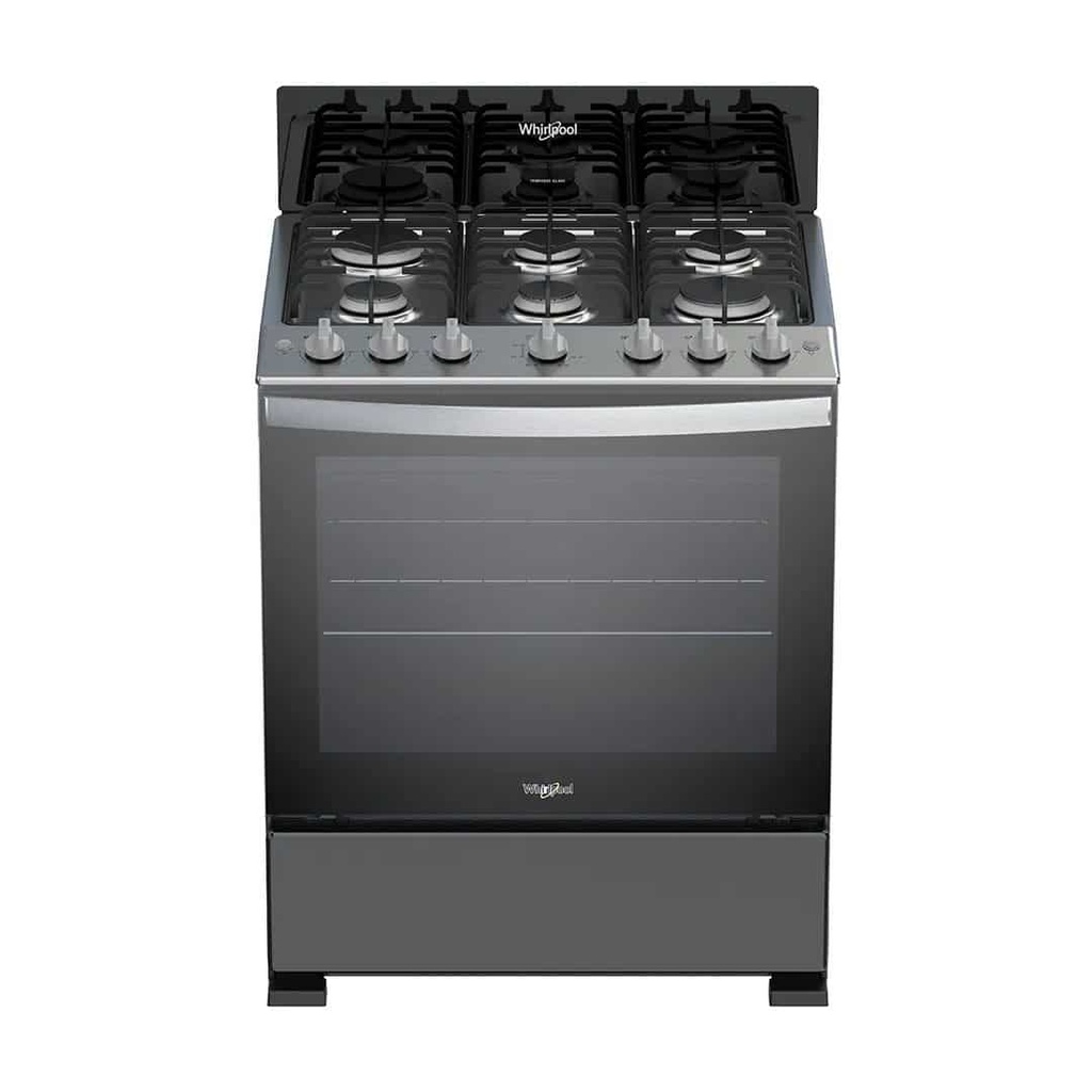 Cocina Whirlpool de Gas 30" 6 Quemadores
