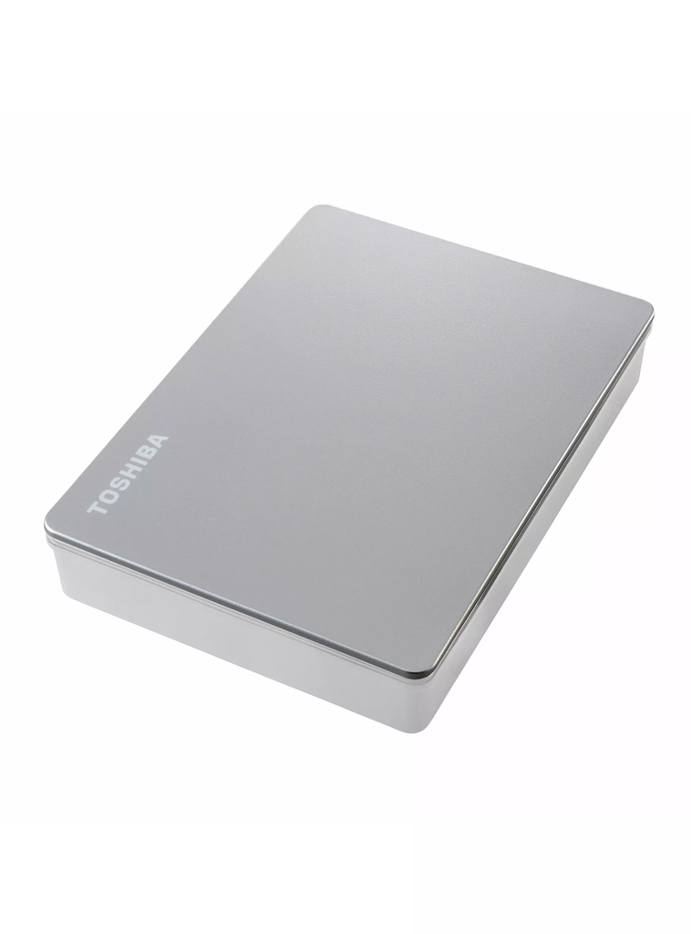 Toshiba Portable Storage 2TB Canvio Flex (HDTX120XSCAA), Silver.