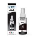 Botella EPSON T664 Negro 200-L110-L210-L355-L555