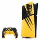 Sony Playstation 5 Slim Digital Edition 825GB Marvel's Wolverine Battle Yellow Limited Edition Bundle.